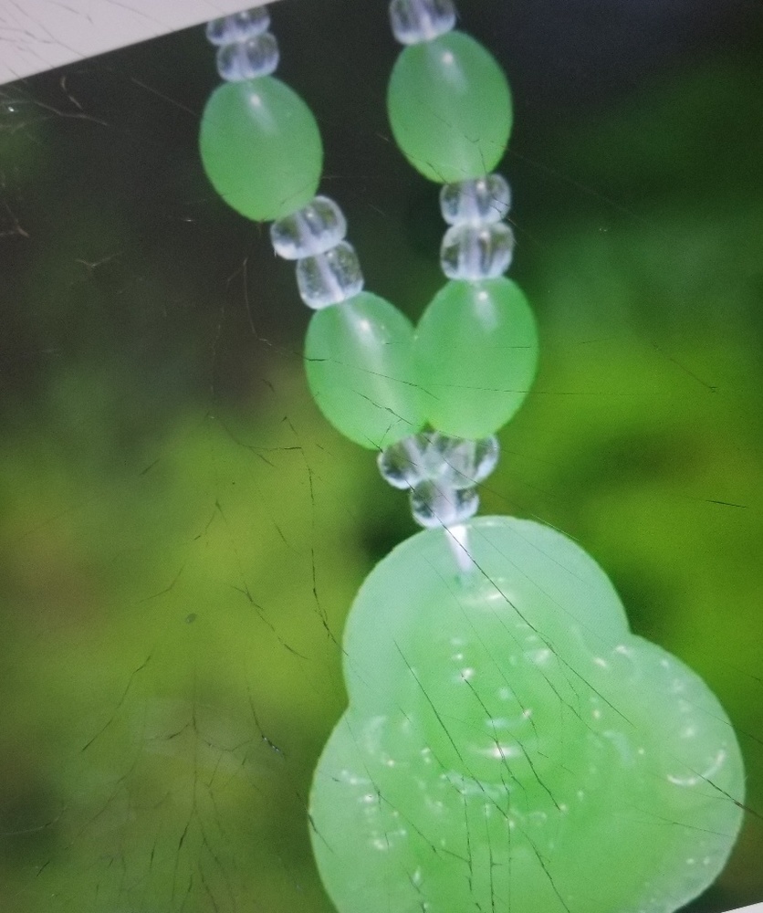 🌈Jade /Suet  Buddha Lucky Necklace - Picture 4 of 8